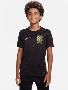 Brazil Youth Goalkeeper Jersey - Black
